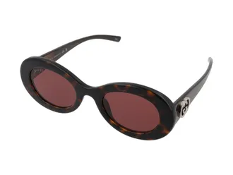 Gucci GG2026S Tortoiseshell Oval Sunglasses - Tortoiseshell