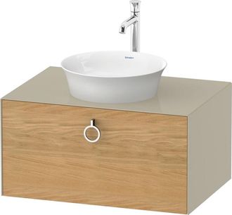Duravit Duravit - Tulip Blanco, Mueble De Pared, Ancho 800 X Fondo 550mm