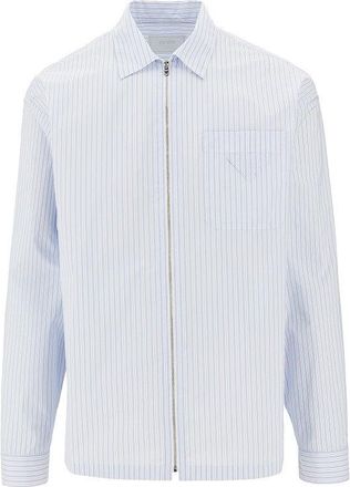 Prada Re-Nylon poplin shirt Man M