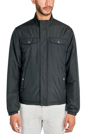 ConStruct Slim Fit Solid Recycled Hybrid Field Jacket in Black at Nordstrom, Size Xx-Large