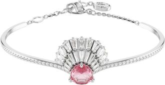 Swarovski Armband Dames Idyllia Shell Pink Zilver 5680298 - Dames - Armbanden - Grijs - ONE Size - Accessoires