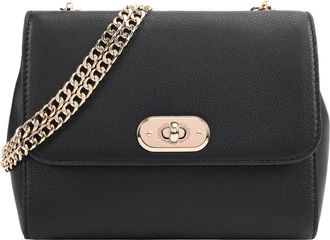 Paul Costelloe Womens Lena Leather Cross Body Bag - Black - One Size