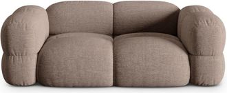 Cosmopolitan Design Sof&aacute; 3 plazas tejido estructural capuchino