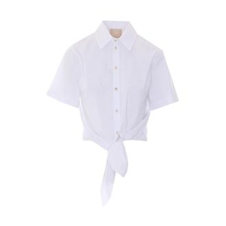 Liu Jo Shirts, female, White, Size: XS LIU JO Black Shirts