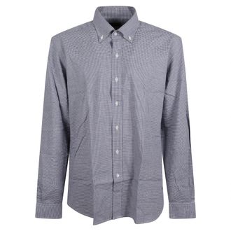 Fay Casual Shirt - Heren - Casual Overhemden - Blauw - 2XL - Overhemden
