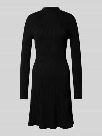 Vero Moda Leicht ausgestelltes Strickkleid aus Viskose-Mix Modell NANCY in Black, Gr&ouml;&szlig;e XS