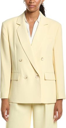 Kenneth Cole Double-Breasted Boyfriend Jacket