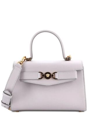 Versace Medusa 95 Top Handle Bag Leather Small satchel - Grey
