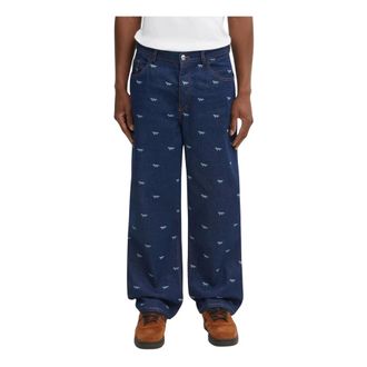 Maison Kitsun&eacute; Vaqueros Relajados - Jeans - Hombre - Azul - W31
