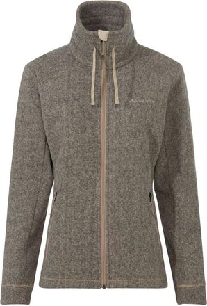 Vaude Skomer III Winter Fleece Jacke - Dames - Sport - Bruin - Maat: 3XL Fleece