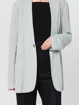 Alberta Ferretti ice single breasted jacket