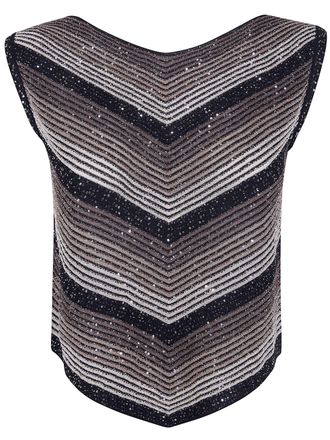 D.exterior D. EXTERIOR Degrade Lux Crop Top