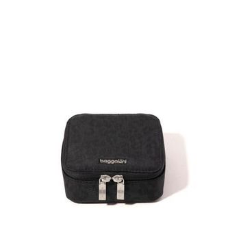 Baggallini Travel Jewelry Box in Black Cheetah Emboss at Nordstrom