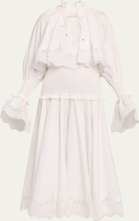 Zimmermann Alchemy Poplin Maxi Dress