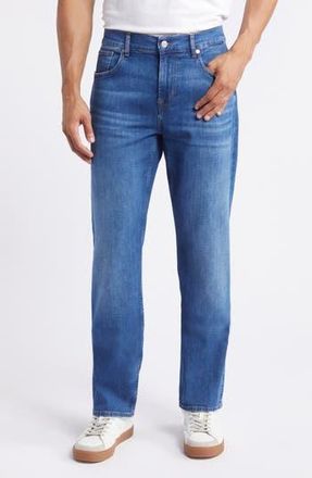 7 For All Mankind The Straight Leg Jeans in Pitch at Nordstrom Rack, Size 34
