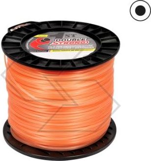 Strong Cosmetics Bobina De 2kg De Hilo Para Desbrozadora Duble Strong Secci&oacute;n Redonda &Oslash; 2,7mm Longitud 318m