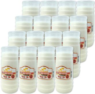 OEM Kerzen Wax 12 Insertos De Vela De Parafina 144h 6 D&iacute;as 16 Piezas