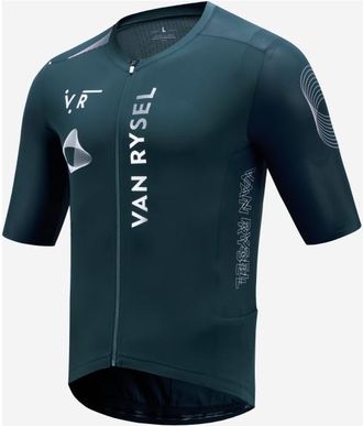 Van Rysel Shortsleeve Jersey RCR Graph Velotrikot - Unisex | blau