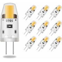 OEM Bombilla Led Regulable G4, 3 W (equivalente A Una Bombilla Hal&oacute;gena De 30 W), 95 Lm, Luz Blanca C&aacute;lida, Bajo Consumo, Sin Parpadeo, 12 V Cc - Crezuo