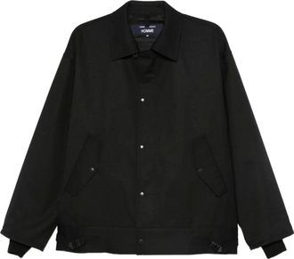 Comme Des Garçons wool-blend jacket - Black