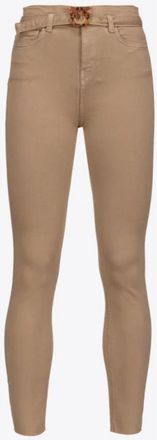 Pinko Skinny jeans voor vrouwen - Dames - Skinny Jeans - Beige - W28 - Jeans
