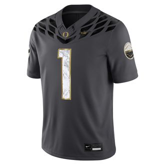 Nike Oregon Mens Nike Mens Dri-FIT College Game Jersey in Black | NC2F0G4BUOK-MVV