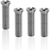 OEM Tornillos Para Cestas De Fregadero Zvd, Paquete De 4, Para Tapones De Desag&uuml;e De Fregadero De Cocina, 45 Mm, Acero Inoxidable, Para Tapones De Desag&uuml;e