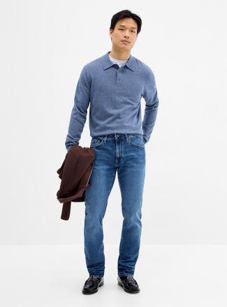 Mavi Mens Faded blue Jake jean Slim fit