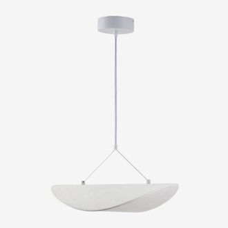 Sklum L&aacute;mpara De Techo Colgante Led En Tela Zelvon Sklum &x2194&xfe0e 40 Cm