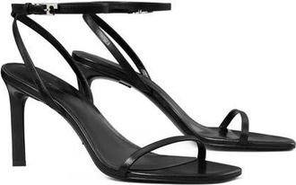 Tory Burch Gigi Leather Sandal in Black at Nordstrom, Size 10.5