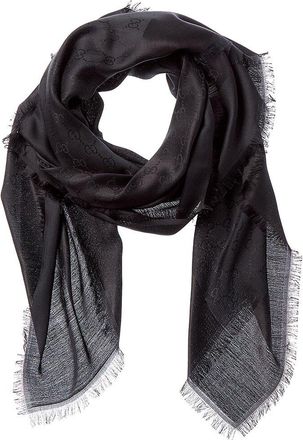 Gucci Gg Silk-Blend Scarf