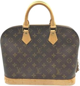Louis Vuitton Pre-owned Vintage Monogram Handtas - Dames - Vintage Handtas - Bruin - ONE Size - Vintage