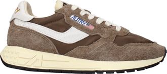 Autry Sneakers Autry Reelwind Uomo Marrone E Bianco