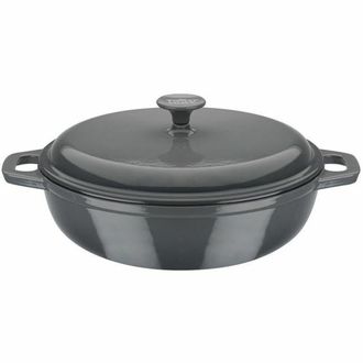 GSW Gsw Cacerola De Hierro Fundido Gris 30 Cm 4,5 Litros