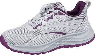 Generic Womens Leisure Work Shoes, Sports Shoes, Womens Summer, Thick Soles, Non-Slip Lace-Up Shoes, Comfortable Lightweight Hiking Shoes, Single Mesh, Breath