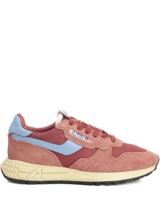 Autry Reelwind low-top sneakers - women - Leather/Suede/Nylon - 37 - Red