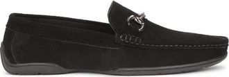 Kazar Heren instap mocassins gemaakt van su&egrave;de leer. Dit product valt groot uit. - Heren - Loafers - Zwart - 41 EU - Leer - Schoenen