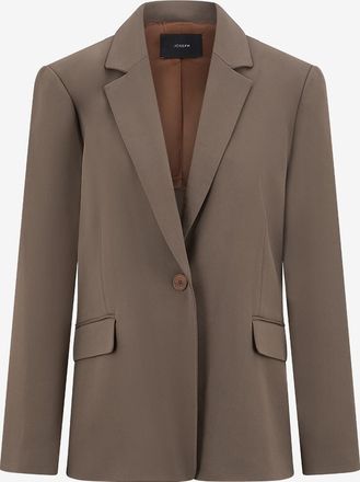 Joseph Zweireiher-Blazer aus Crêpe mit Revers Marty