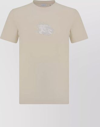 Burberry cotton short sleeve t-shirt