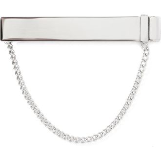 Cufflinks Inc. Chain Tie Clip in Silver at Nordstrom