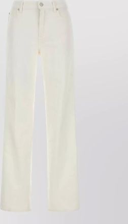 7 For All Mankind stretch denim straight-leg jeans