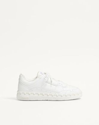 Valentino Garavani Freedots Low-Top Trainer In Calfskin
