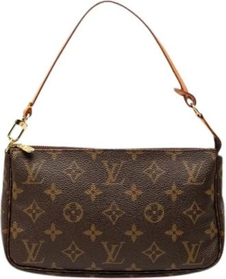 Louis Vuitton Pre-owned Mini Bags, female, Brown, Size: ONE SIZE Pre-owned Pochette Accessoires