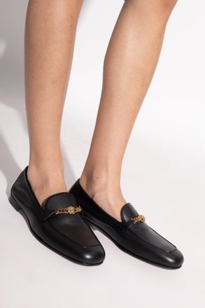 Versace Loafers Type Shoes, Womens, Black