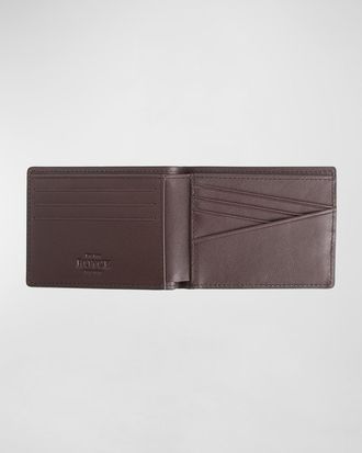 Royce Leather RFID Blocking Bifold Wallet, Personalized
