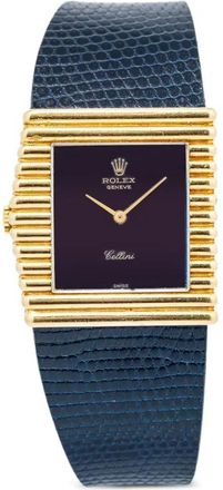 Rolex Cellini King Midas 28mm - Blu