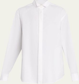 The Row Edrisca Check Cotton Poplin Button-Down Shirt