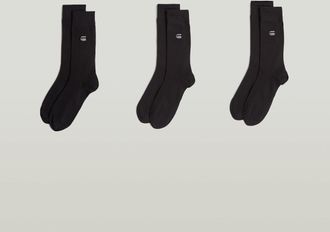 G-Star Sokken 3 Paar - Zwart - Heren