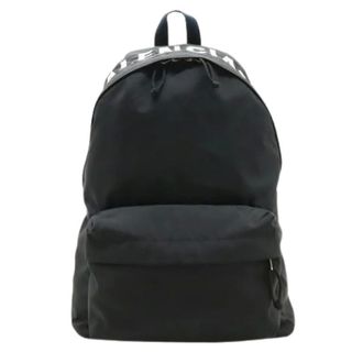 Balenciaga Pre-owned Backpacks, unisex, Black, Size: ONE SIZE Pre-owned Nylon Backpack
