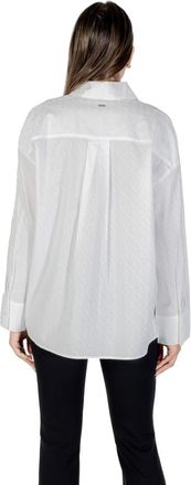 A|X Armani Exchange Cotton Blouse - White